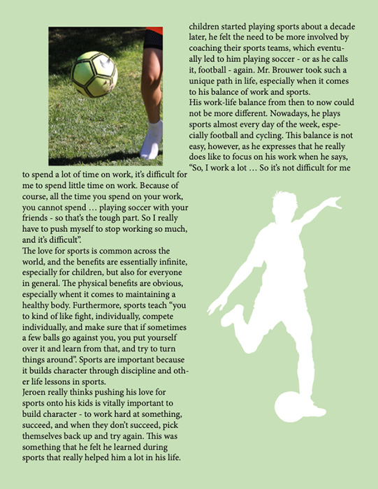 Article by Lleyton Brouwer